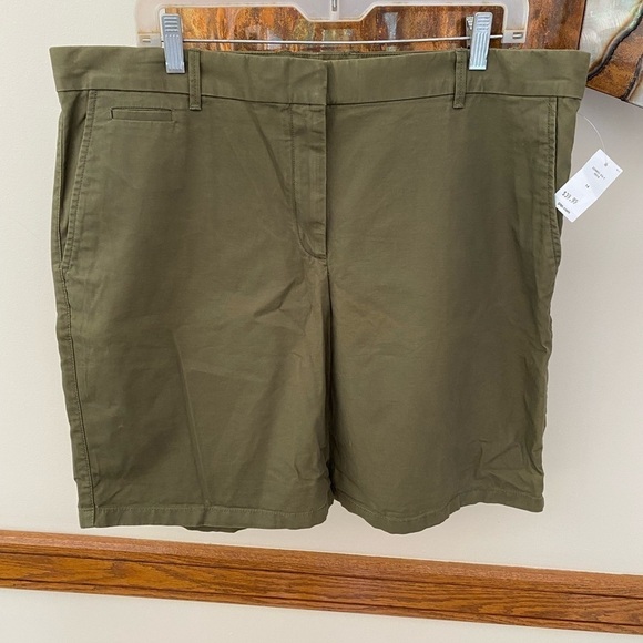 Gap Boyfriend roll-up shorts 14 NWT - Picture 2 of 13